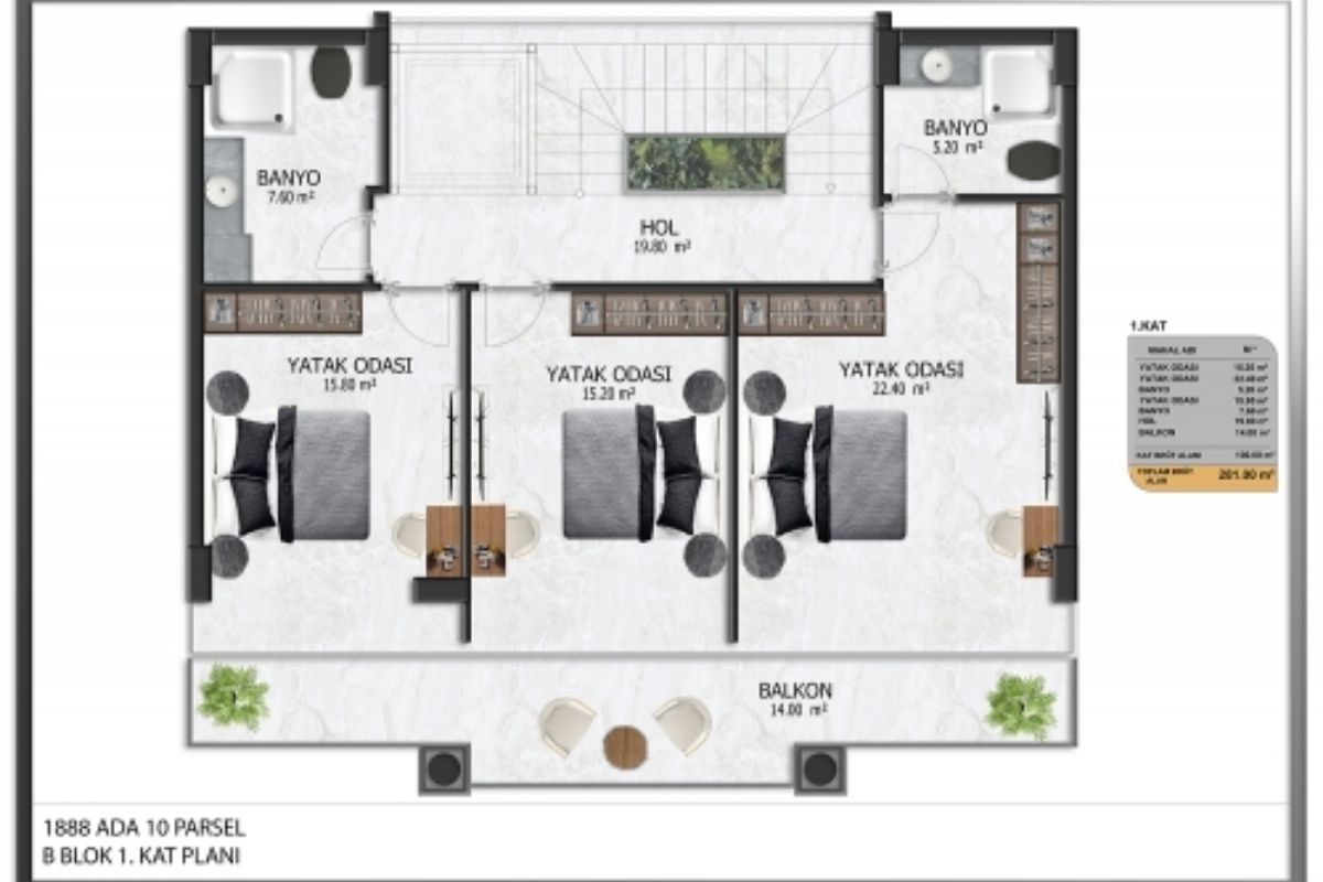 İKYA PARADİSE VİLLA 1