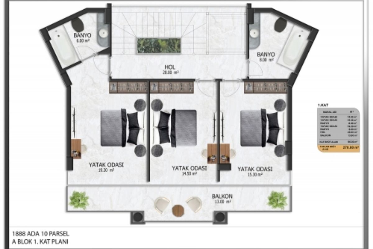 İKYA PARADİSE VİLLA 1